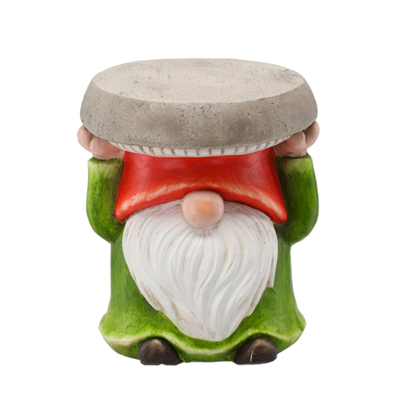 ZAHRADNÍ FIGURKA- TRPASLÍK 30 x 30 x 34,5 cm POD KVĚTINÁČ *8999