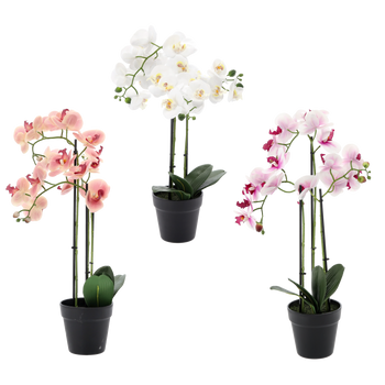 SZTUCZNY KWIAT - STORCZYK MIX 3 KOLORÓW 62 CM opak=6 szt *4863