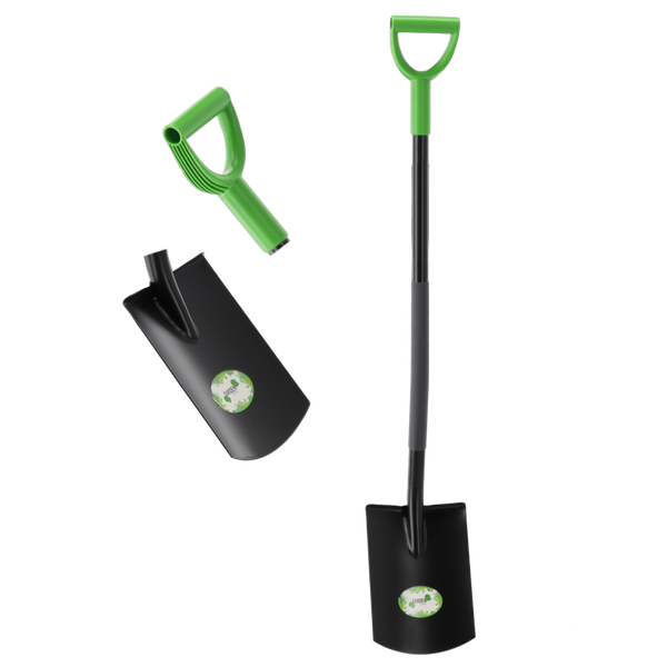 SPADE WITH STEEL HANDLE 120 CM