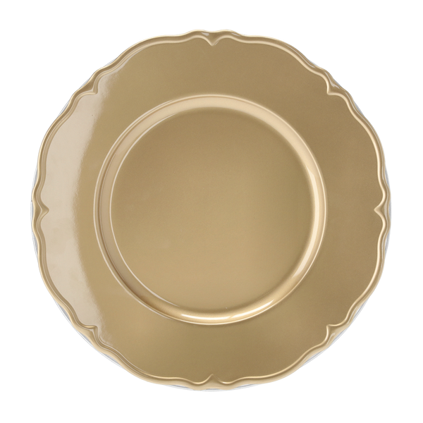 PLATE 33 x 33 x 2 CM GOLD