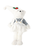 Vianočný biely medveď 50 cm chlapec / dievča *9773