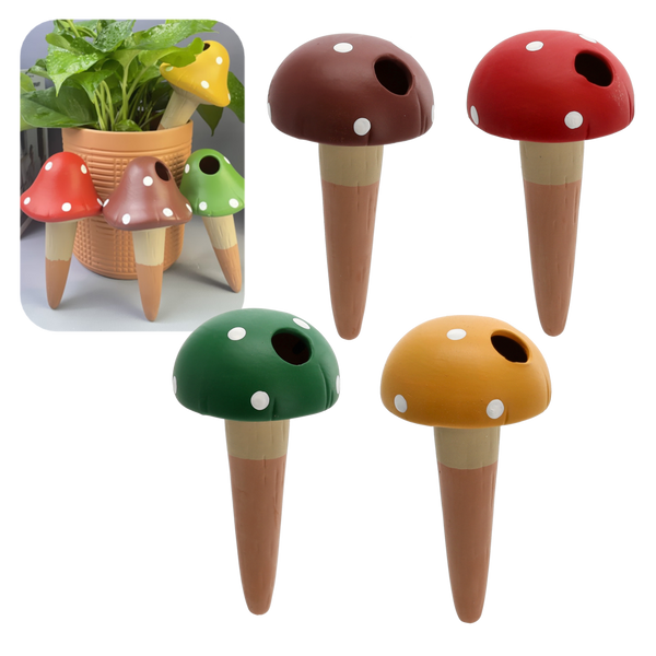 Ceramic dispenser for watering 8.2 x 16.2 CM Fly Agaric - MIX COLOR pack=4pcs