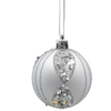 SET OF 33 CHRISTMAS BAUBLES RED, SILVER, GOLD