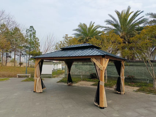 ALTÁN ZAHRA 300 x 365 x 278,3 CM DŘEVĚNÝ *6938