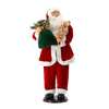 CHRISTMAS FIGURE - SANTA CLAUS WITH PRESENTS 150 CM - LED + MELODY
