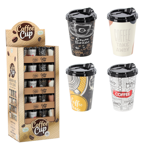 KUBEK Z PRZYKRYWKĄ 500 ML opak=72szt *8914