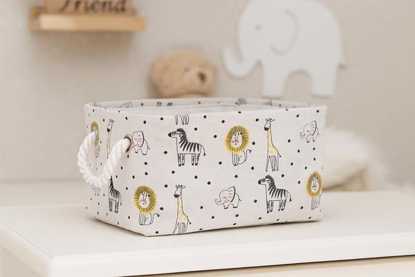 RECTANGULAR BASKET SAFARI SIZE S