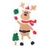 CHRISTMAS WINDOW STICKER 15 x 30 CM