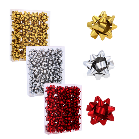 KPL. 40 KOKARDEK 5 CM DO PAKOWANIA PREZENTÓW opak=36kpl *5774