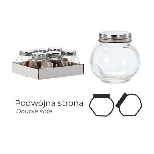 BORCAN 180 ML + CAPSULĂ DIN METAL DISPLAY=6buc *5308