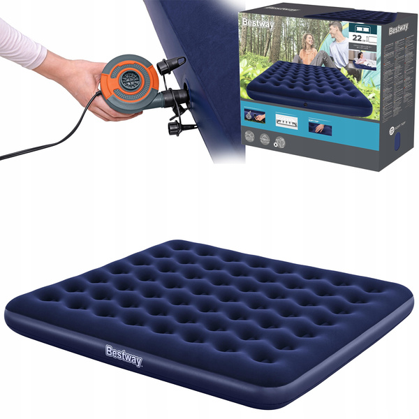 Bestway® 80" x 72" x 8.75"/2.03m x 1.83m x 22cm Air Mattress King