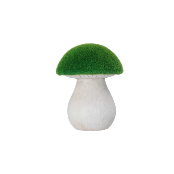 GARDEN FIGURINE – MUSHROOM GREEN CAP 14 X 14 X 18 CM pack=2 pcs