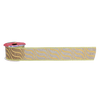 RIBBON DECORATIVĂ DE SĂRBĂTOARE 5 CM x 2,7 M AURIE MIX DE MODELE pachet=20buc *9805
