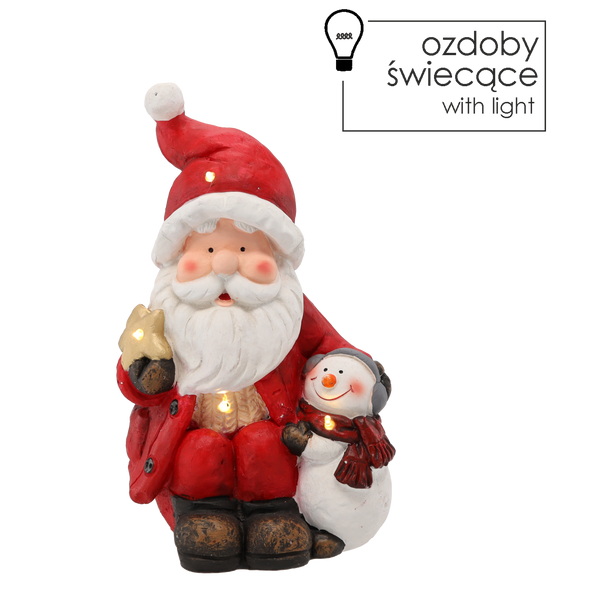 CHRISTMAS DECORATION - SANTA CLAUS LED