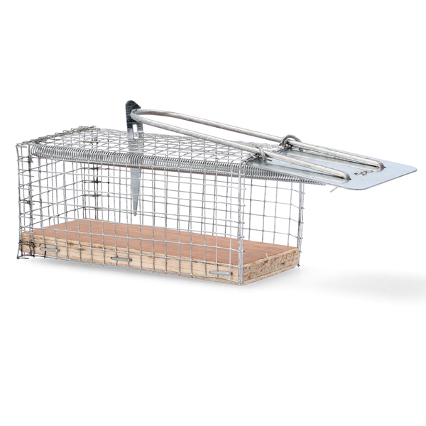 PUŁAPKA NA MYSZY / SZCZURY – ŻYWOŁAPKA 11X5,5X5,5 CM opak=12 szt*3521