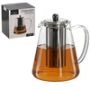SKLENICA ODOLNÁ VÚČI TEPLU SO ZÁPARZACOM A KOVOVÝM VÍKOM 1300 ML *1571