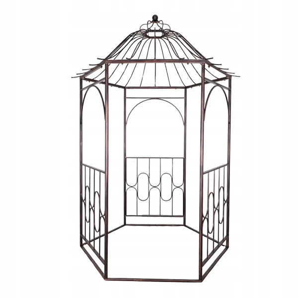 ALTANA OGRODOWA 180 x 156 x 275 CM ANTYCZNY BRĄZ *1425