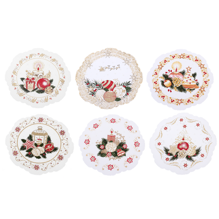 CHRISTMAS NAPKIN DIA. 28 CM