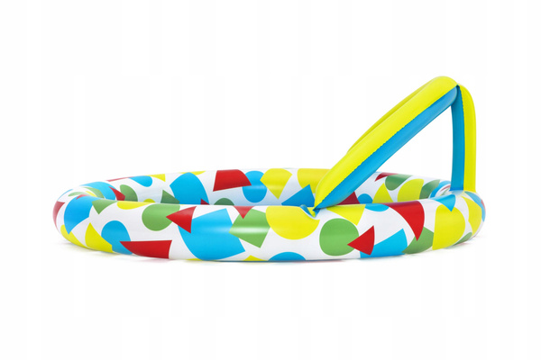 BAZEN DE GRĂDINĂ CU ACOPERIȘ SPLASH ȘI ÎNVĂȚARE 120 X 117 X 46 CM *3906