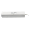 EXTENSION CORD POWER STRIP WITH SWITCH 4 SOCKETS 5 M WHITE