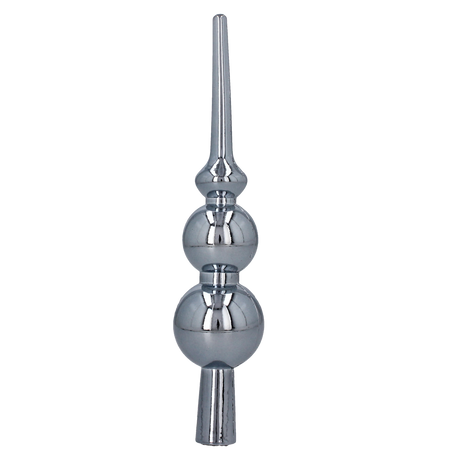 Vârf de brad 20 cm oliv/ cupru/grafit *7788
