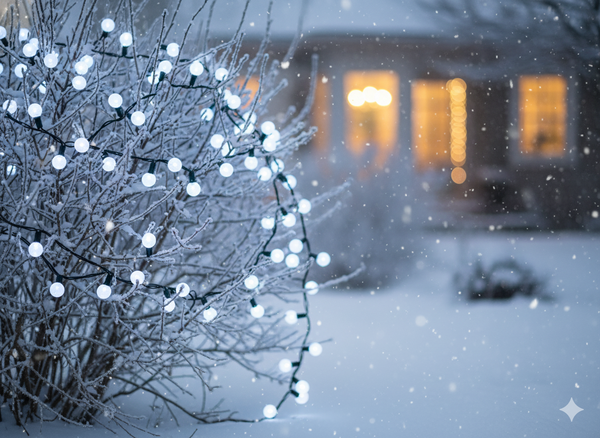 LED CHRISTMAS TREE LIGHTS CHERRY BALL 200L COLD WHITE