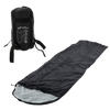 TOURIST SLEEPING BAG 215 x 75 CM BLACK