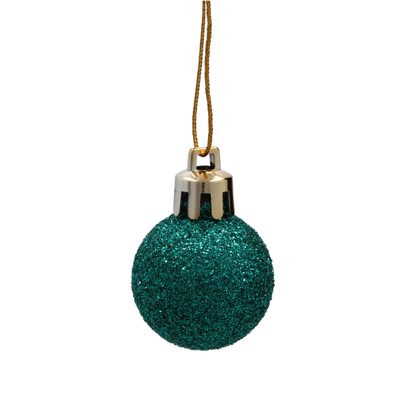 SET OF 72 CHRISTMAS BAUBLES MIX OF COLORS 3 CM