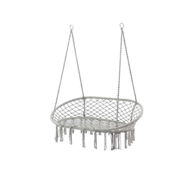 SCAUN SUSPENDAT DUBLAT - OSCILANT - GRI *5177