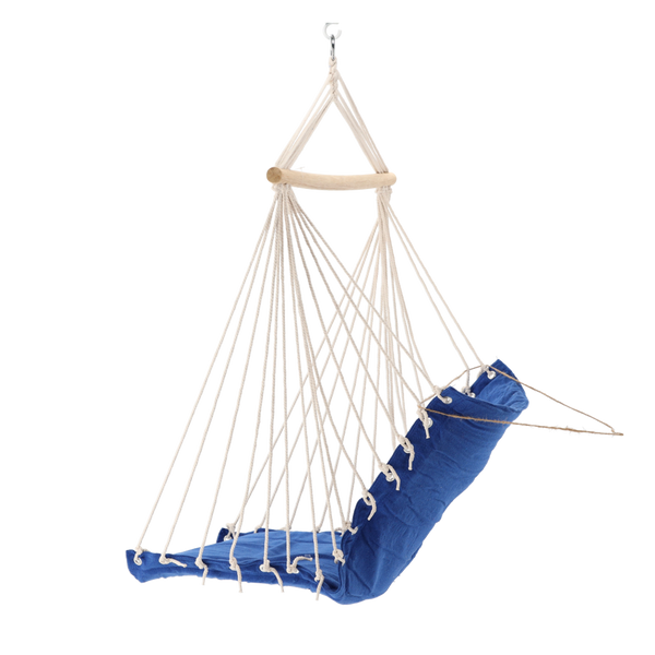 HAMMOCK - SWING - BRAZILIAN HANGING CHAIR 60X120X130CM NAVY BLUE