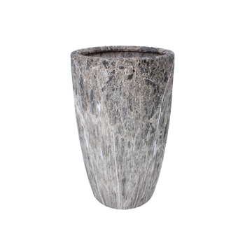 OSŁONKA CERAMICZNA NA DONICZKĘ 24 x 24 x 40 CM EFEKT MARMURU *5559