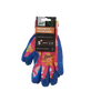 GARDEN GLOVES "7" PATTERN, POLYESTER WITH NITRILE PACKET=12