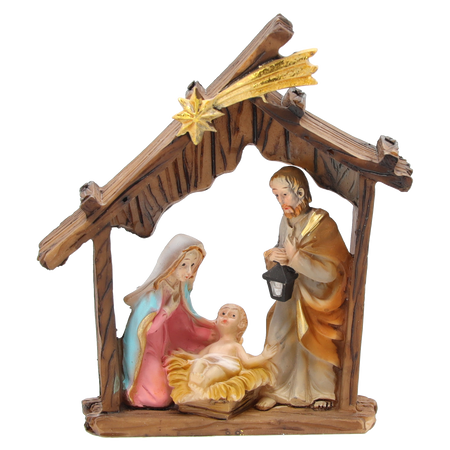 CHRISTMAS NATIVITY SCENE 9 x 3 x 10 CM