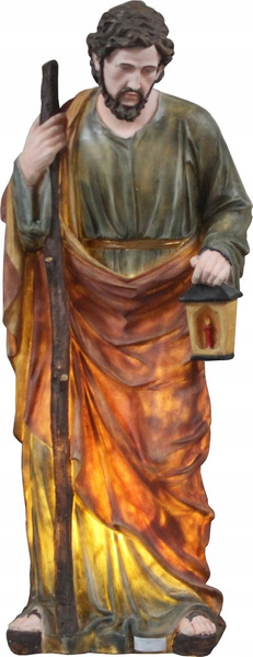 SET OF 3 ILLUMINATED FIGURES - HOLY FAMILY 150 CM RESIN