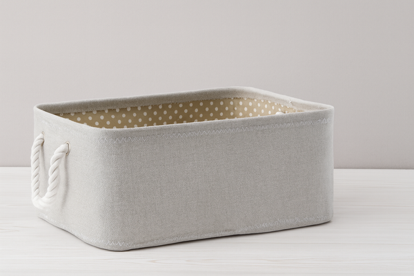 ORGANIZER PROSTOKĄTNY 26 x 36 x 16 CM BEŻOWY ROZM. M *4779