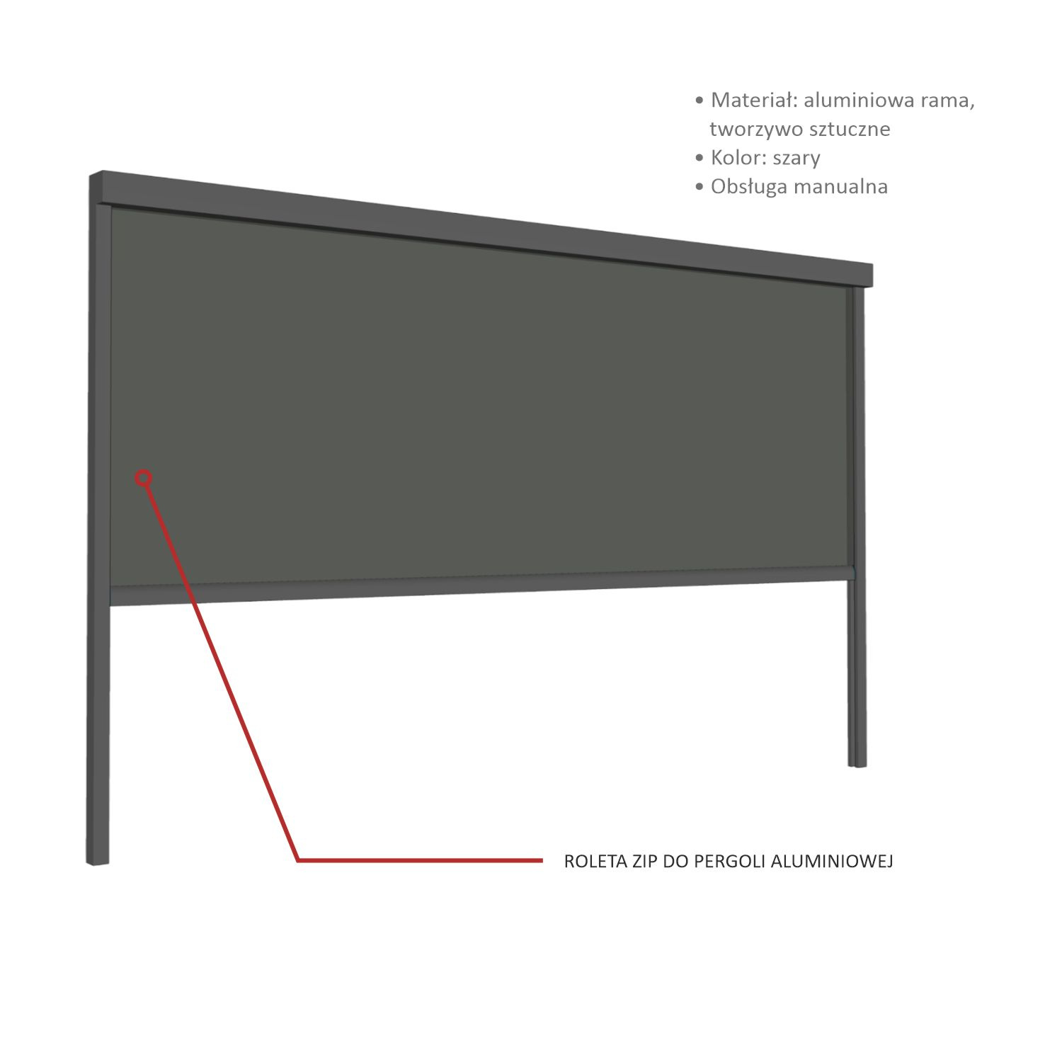 PERGOLA OGRODOWA ALUMINIOWA SZARA LED 3 x 4 x 2,5 M pol_pl_PERGOLA-OGRODOWA-ALUMINIOWA-SZARA-LED-3-x-4-x-2-5-M-8984_12