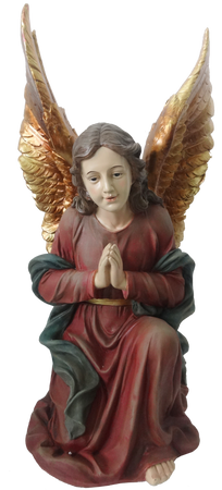 FIGURINE KNEELING ANGEL 62 CM