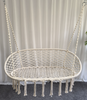 DOUBLE HANGING CHAIR - SWING - BEIGE