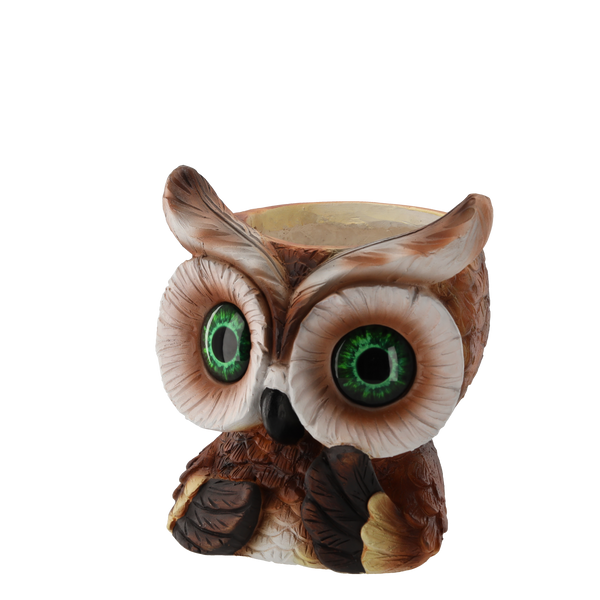 GARDEN FLOWERPOT - OWL 26 x 24 x 27,5 CM