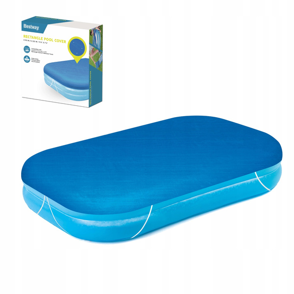 COVER FOR INFLATABLE RECTANGULAR POOL /2.62 x 1.75 x 0.51 M/ *3551