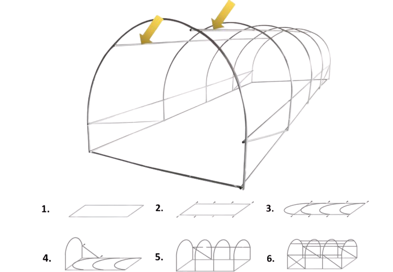 STELAŻ TUNELU OGRODOWEGO 2 SEGMENTOWEGO 2 x 2m pol_pl_STELAZ-TUNELU-OGRODOWEGO-2-SEGMENTOWEGO-2-x-2m-0310-873_3
