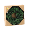 PINE CHRISTMAS WREATH 35 CM LED MIX DESIGNS disp=12pcs pallet=36pcs