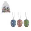 SET OF 24 EASTER EGGS ASSORTED 3 COLORS