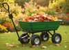 WÓZEK OGRODOWY DWUFUNKCYJNY ZIELONY 