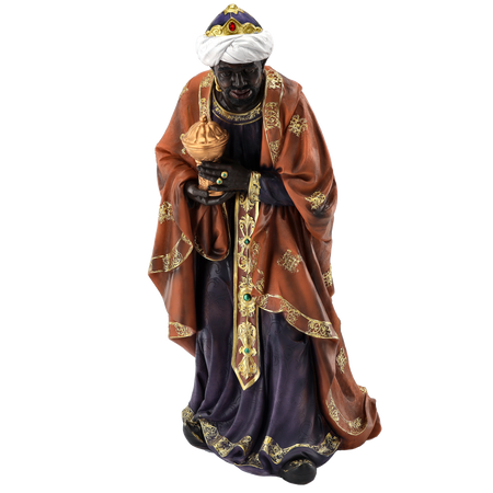 ZESTAW FIGUR BOŻONARODZ. 11 EL. DO 105 CM polyresin