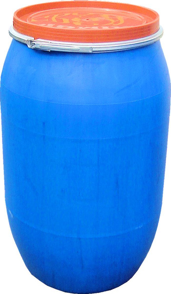 BECZKA 120L Z METALOWĄ OBEJMĄ *8187