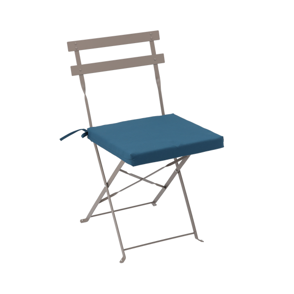 PODUSZKA NA KRZESŁO 40 x 40 x 5 CM NIEBIESKA