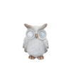 GARDEN FIGURINE - OWL WITH GLOWING EYES 14,5 x 11,5 x 19 CM LED pack=4 pcs