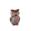 FIGURKA OGRODOWA - SOWA ZE ŚWIECĄCYMI OCZAMI 13,5 x 12 x 20,4 CM LED opak=2szt *7966