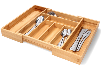 EXTENTABLE CUTLERY TRAY